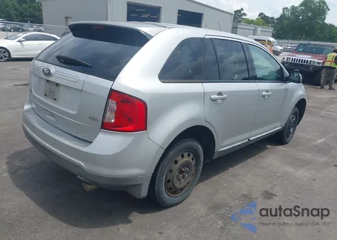 2012 Ford Edge Sel из США, поврежденный, VIN 2FMDK3JC4CBA19736